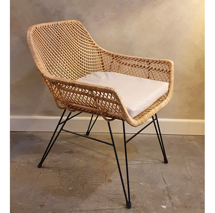 Eetkamerstoel Terra Stof - Zithoogte 49,5cm - 60x60x81cm - Joa - Set Eetkamerstoel Terra Stof - Zithoogte 49,5cm - 60x60x81cm - Joa - Set
